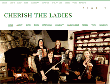 Tablet Screenshot of cherishtheladies.com